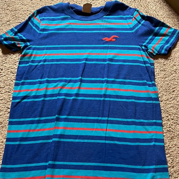 Hollister Other - ‼️LAST CHANCE‼️ Men’s Small Hollister tshirt in Blue/Red